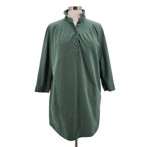 Pomander Place Womens Medium Dress Poly Dress Mini Green Tuckernuck Shirt Dress